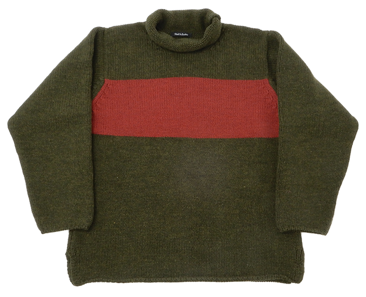 ナイジェルケーボン(NIGEL CABOURN)のソリッドウールロールネック